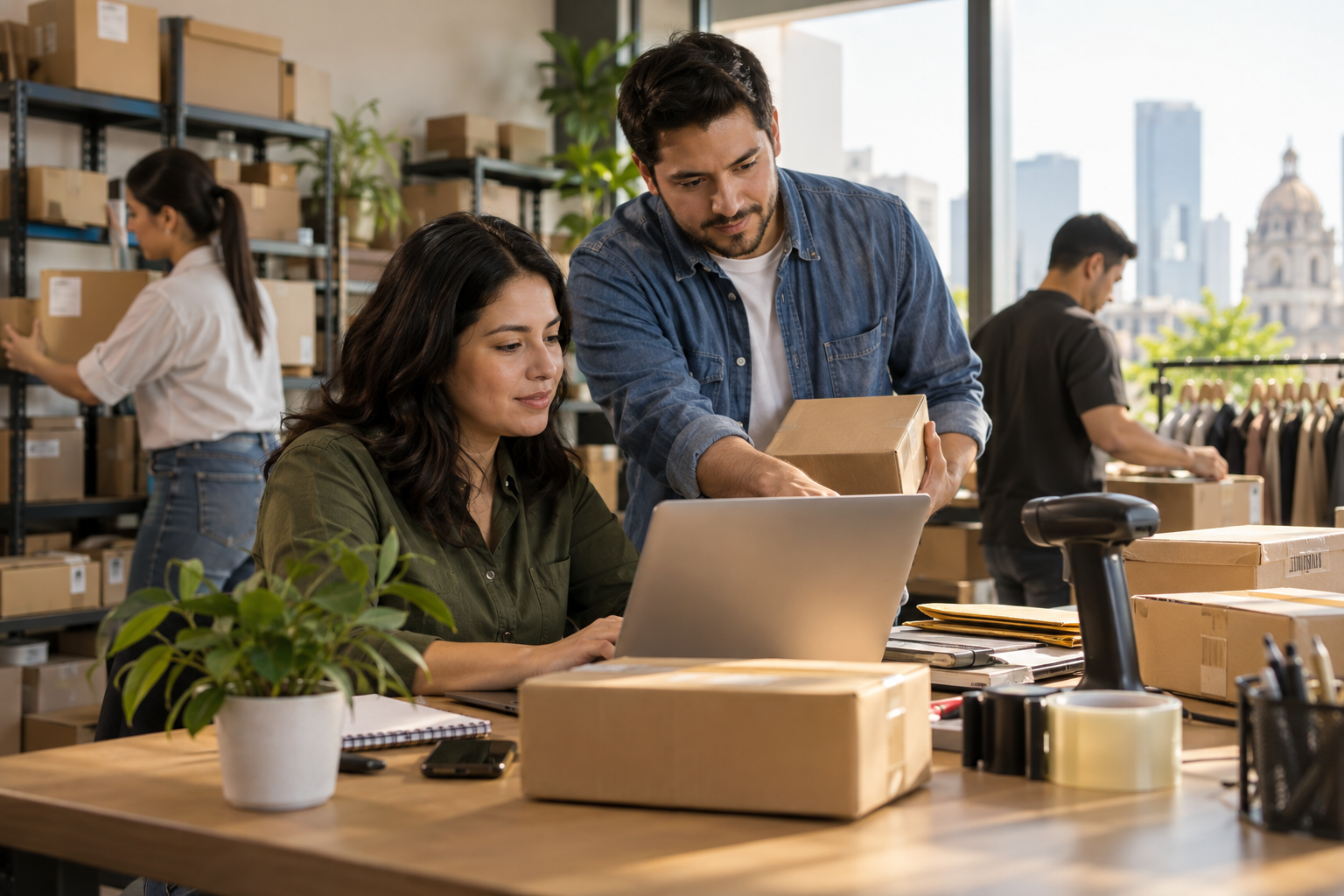 Fotografía editorial sobre estrategia omnicanal en marketplaces y ecommerce para méxico