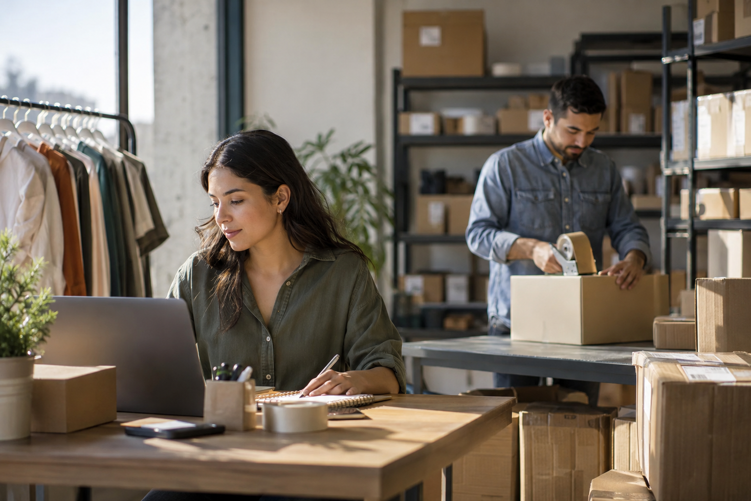 Fotografía editorial sobre qué es la optimización de procesos en ecommerce